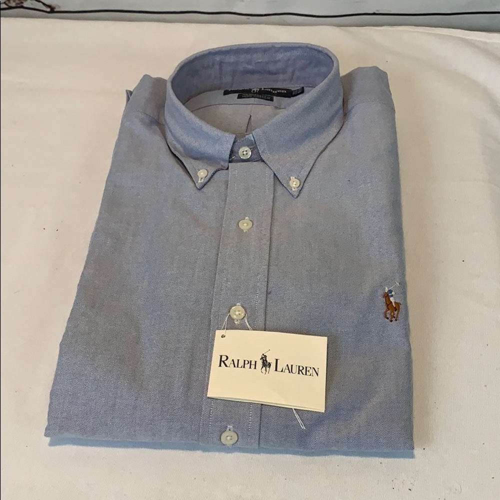 NWT: 16.5 Neck -34 Ralph Lauren Button Down